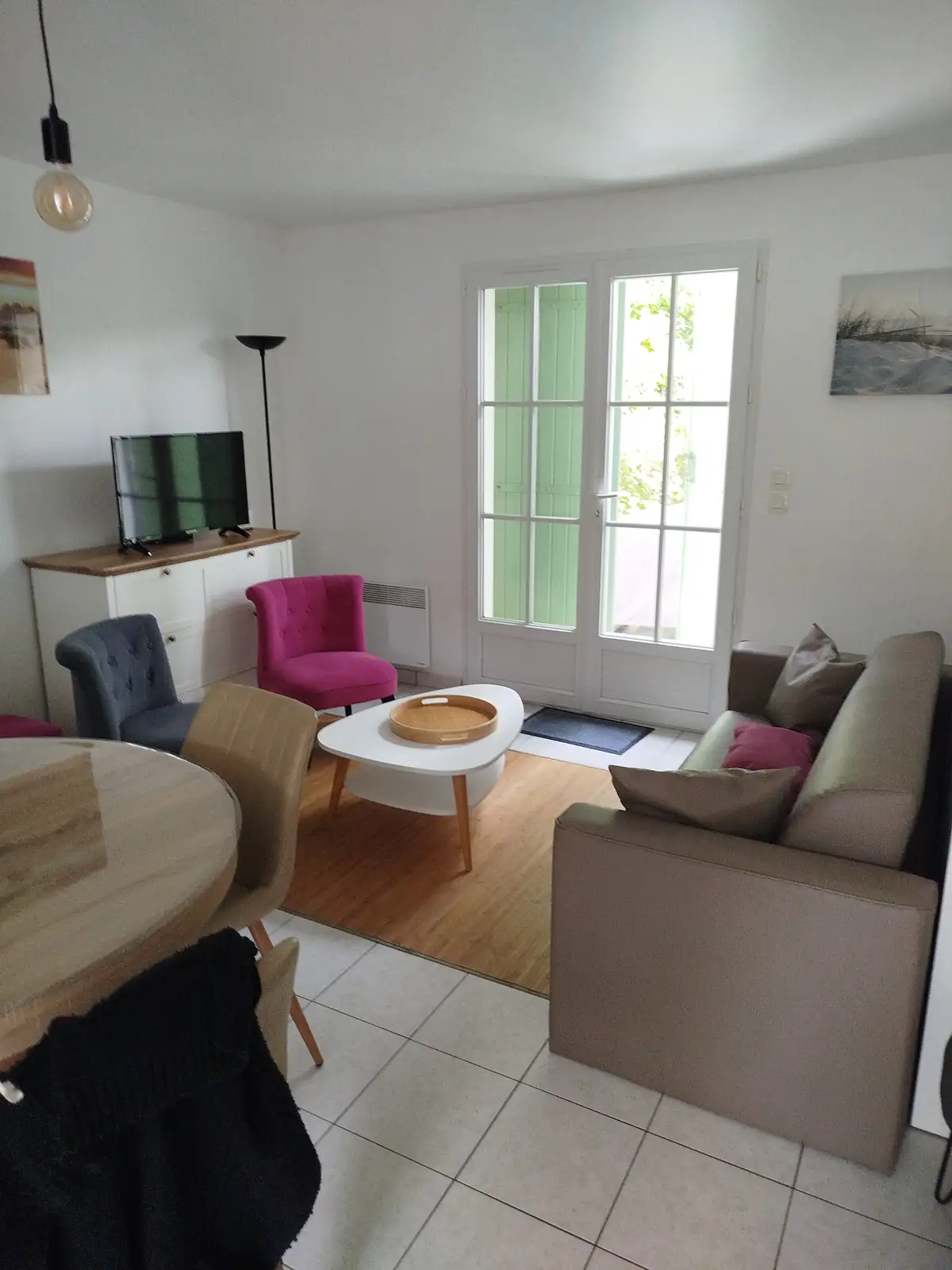 Salon dans une résidence en Vendée